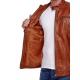 Men´s Leather Jacket Constantin Cognac