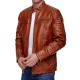 Men´s Leather Jacket Constantin Cognac