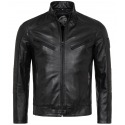 Men´s Leather Jacket Roderik Black