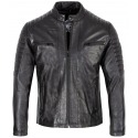 Men´s Leather Jacket Roderik Black