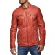 Men´s Leather Jacket Magnus Bordeaux