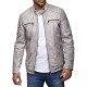Men´s Leather Jacket Magnus Grey