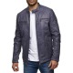 Men´s Leather Jacket Magnus Indigo