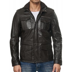 Men´s Leather Jacket Christopher Brown