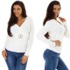 Womens Pullover Annika Creamy-White