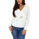 Womens Pullover Annika Creamy-White