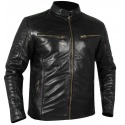 Men´s Leather Jacket Dean Black