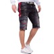 Mens Denim Shorts Kirk Black