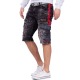 Mens Denim Shorts Kirk Black