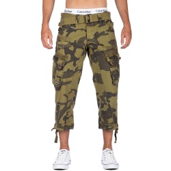 Pánske Kraťasy Camo Khaki