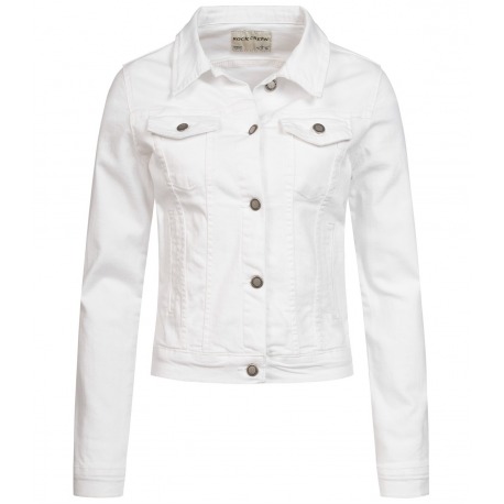 Womens Denim Jacket Ria White