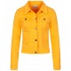 Womens Denim Jacket Nadia Yellow