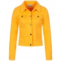 Womens Denim Jacket Nadia Yellow