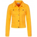 Womens Denim Jacket Nadia Yellow