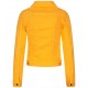 Womens Denim Jacket Nadia Yellow