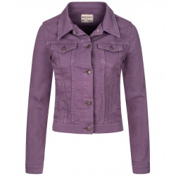 Womens Denim Jacket Nadia Violet
