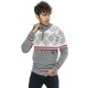 Mens Cardigan Cruz Grey