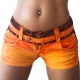 Womens Shorts Nadia Orange