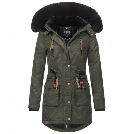 Womens Winter Jacket Marylin Olive