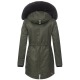 Womens Winter Jacket Marylin Olive
