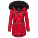 Womens Winter Jacket Marylin Red