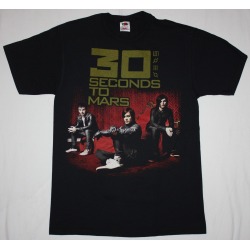 Unisex Tshirt 30 SECONDS TO MARS Čierne