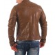 Men´s Leatherette Jacket Benjamin Brown