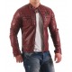 Men´s Leatherette Jacket Benjamin Red