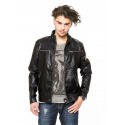Men´s Leatherette Jacket Julian Black