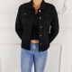 Womens Denim Jacket Nadia Black