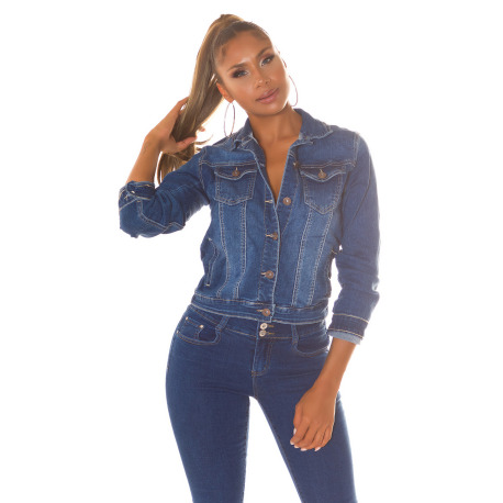Womens Denim Jacket Nadia Blue