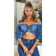 Womens Denim Jacket Nadia Blue
