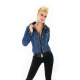 Womens Denim Jacket Nadia Blue