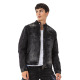Mens Denim Jacket Timur Grey