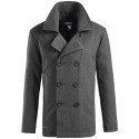 Men´s Grey Military Coat Commander