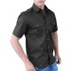 Mens Black Shirt Breton