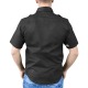 Mens Black Shirt Breton