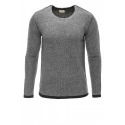 Mens Light Grey Pullover Kruder