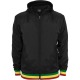 Mens Black Jacket Chilled Reggae