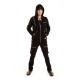 Mens Black Sweater Hoody Theron