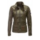 Womens Olive Jacket Tricia