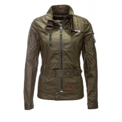 Womens Olive Jacket Tricia