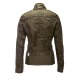 Womens Olive Jacket Tricia