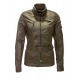 Womens Olive Jacket Tricia