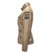 Womens Beige Jacket Sonya