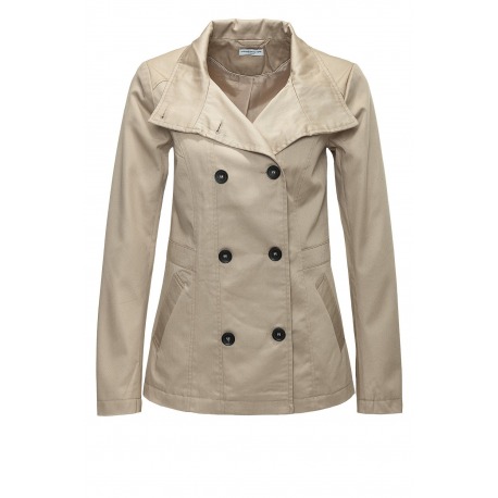 Womens Beige Coat Sydnee