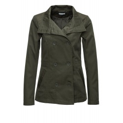 Womens Olive Coat Sydnee