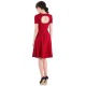 Womens Dress Foxy Red