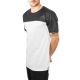 Mens T-shirt Blake White / Black