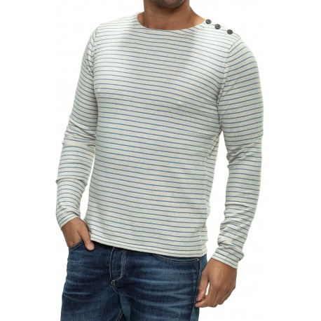 Mens Beige Pullover Alvin